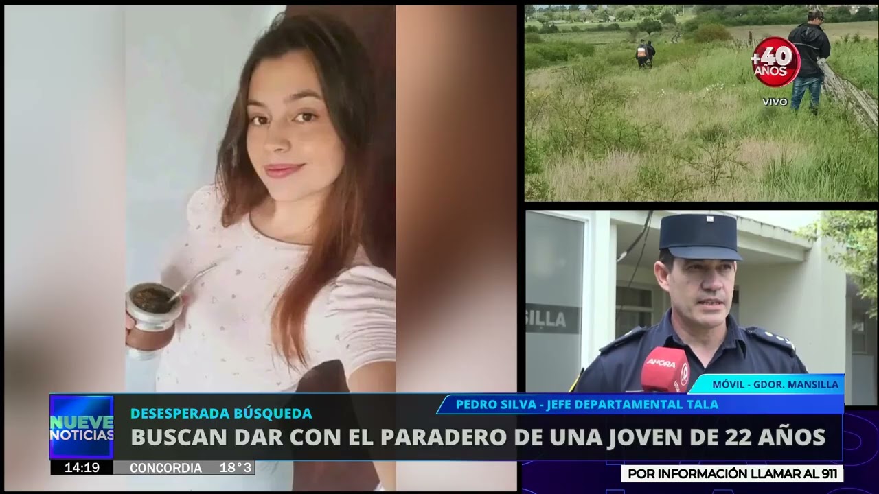 Intensifican la búsqueda de Daiana Mendieta: perros, drones y rastrillajes en Mansilla