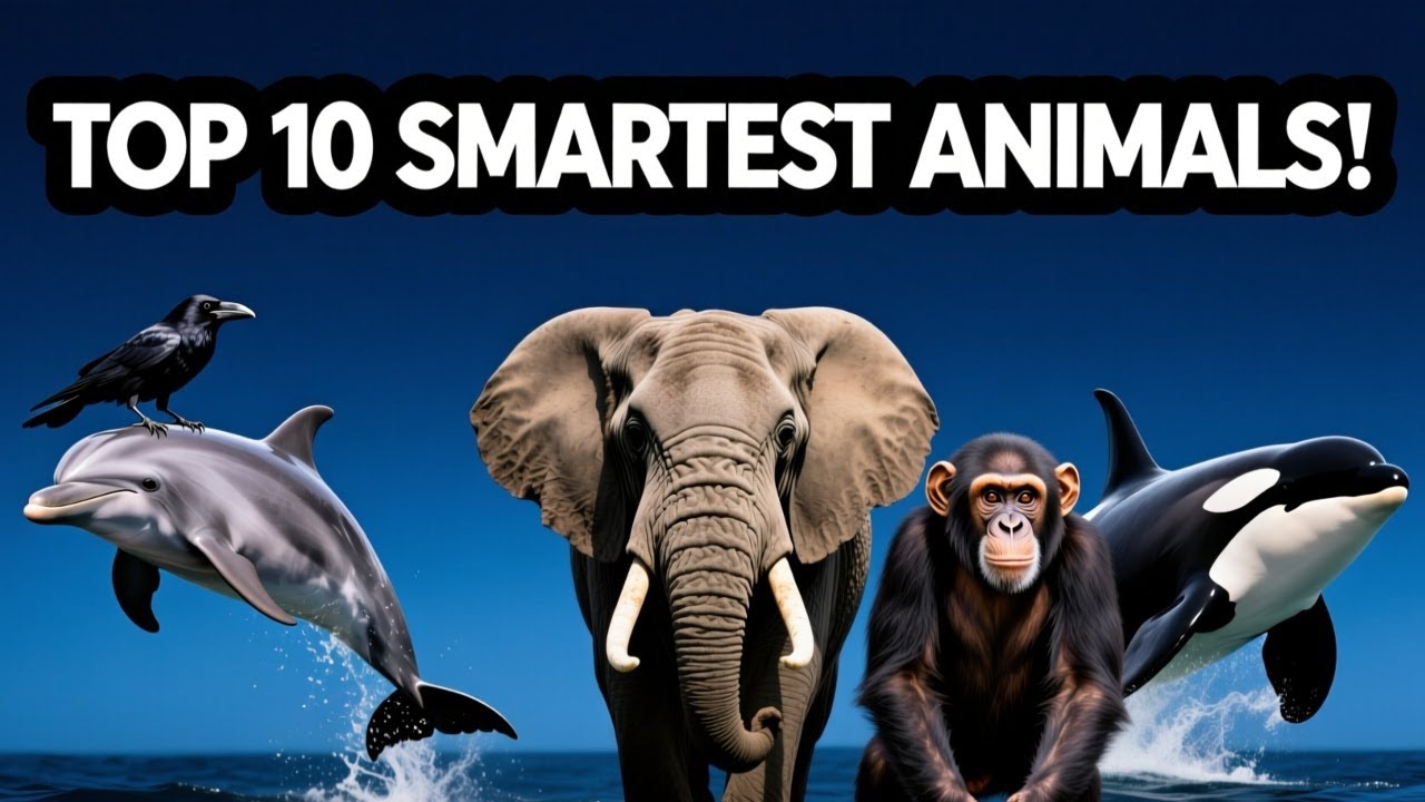 Top 10 Smartest Animals in the World! 🧠🐾