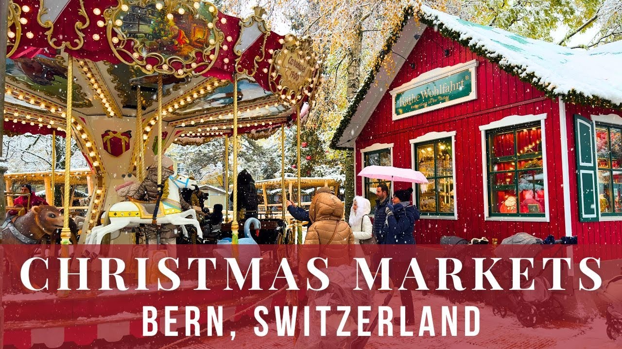 Weihnachtsmärkte in Bern🎄 Waisenhausplatz, Münster & Sternenmarkt