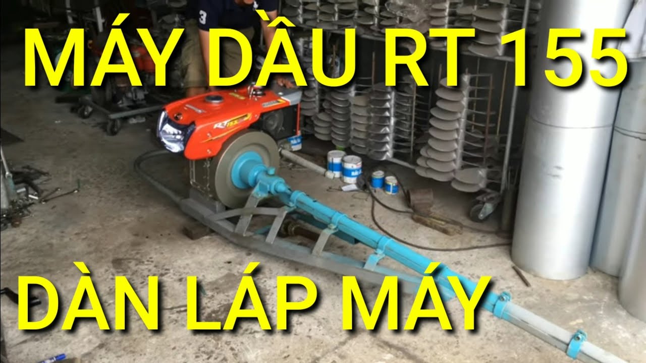 M&aacute;y Dầu Yanmar Kubota RT 155 - Bơm Nước Của Thailand Chạy Ghe Rất Mạnh