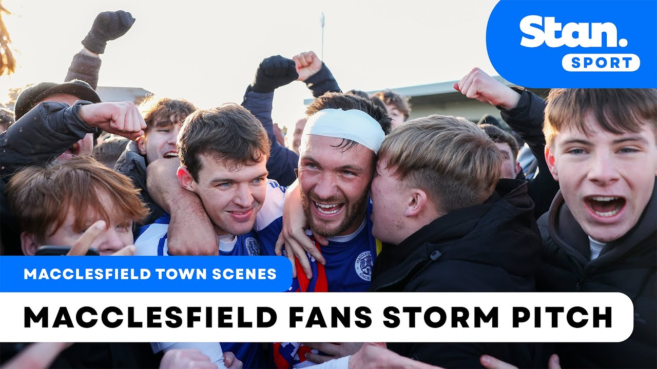 CUPSET SCENES: Macclesfield Town knock out cup-holders Crystal Palace and look what it means to them
