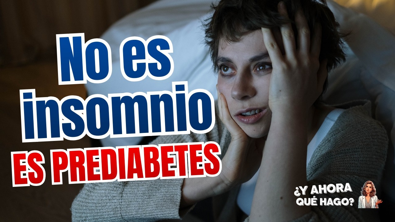 ¿Te despiertas a las 2 o 3 AM? Puede ser azúcar alta | Dra. Montserrat