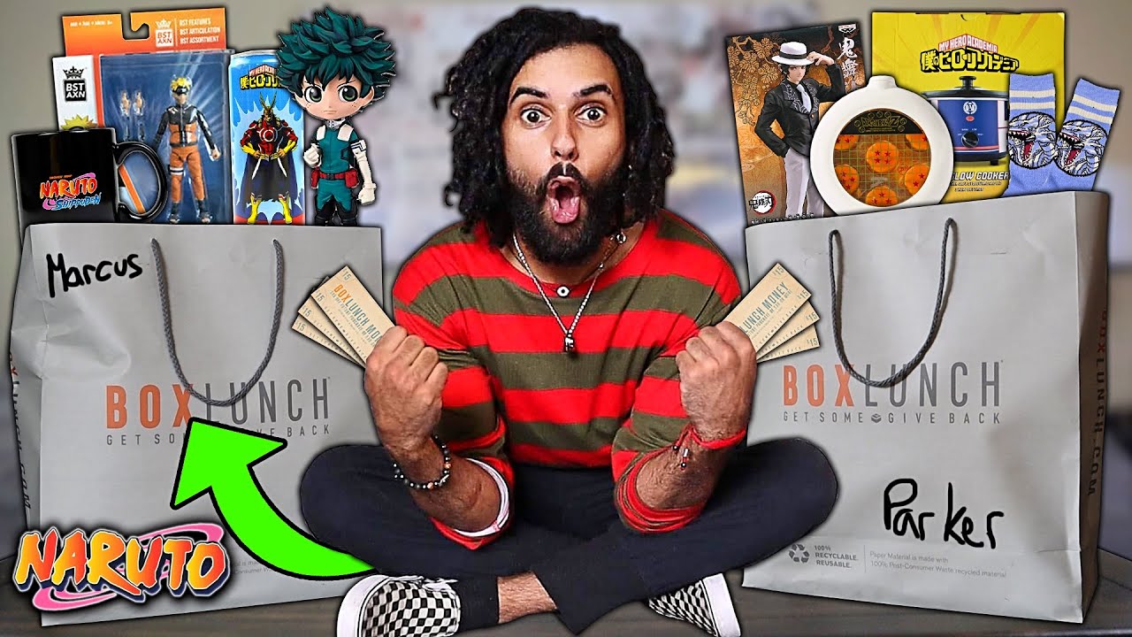 I Cleared Out An Entire BOX LUNCH Of EVERY NARUTO ANIME PRODUCT They Had In Stock...*BAG BATTLE EP1*