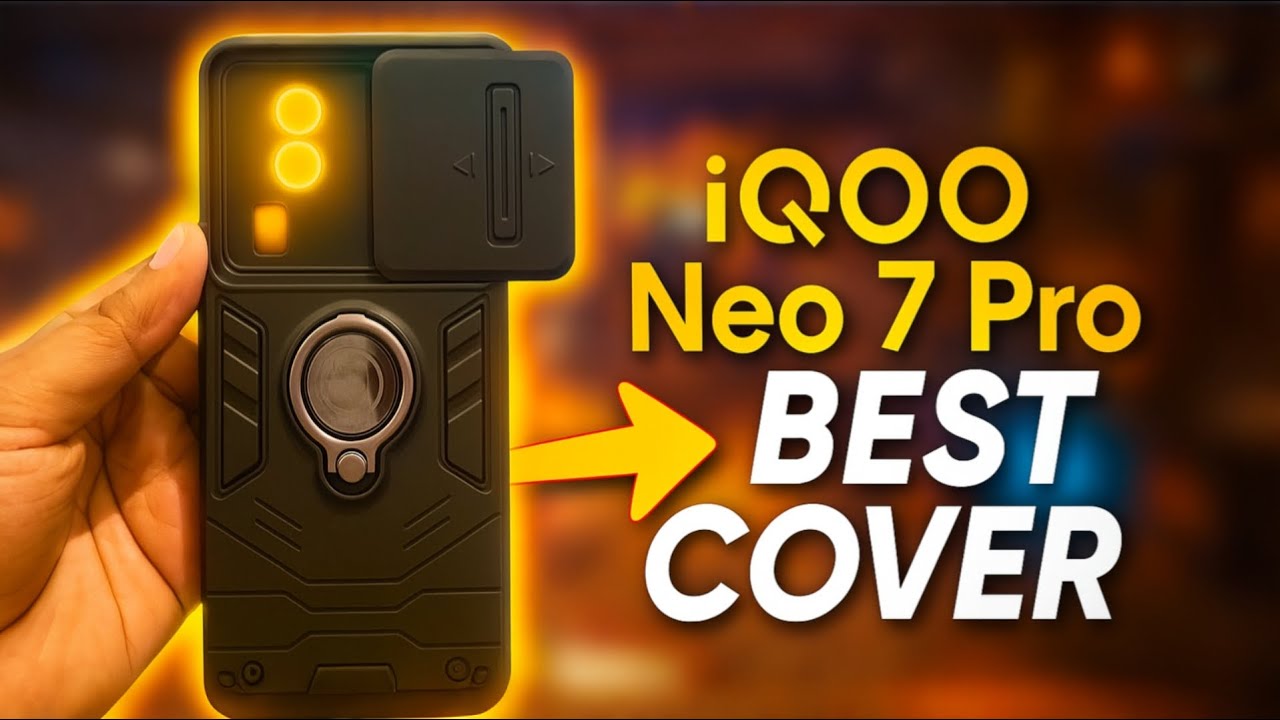 iQOO Neo 7 Pro Best Cover 🔥 Ultimate Protection & Gaming Case Review