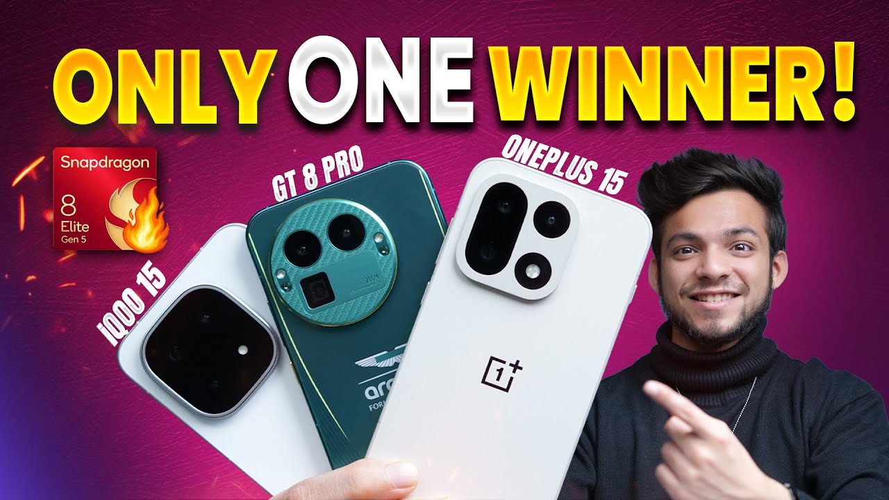 iQOO 15 vs OnePlus 15 vs Realme GT 8 Pro 🔥 Don’t Buy Before Watching!