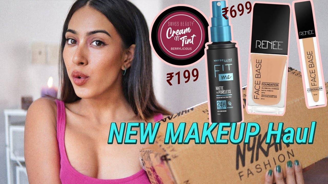New Affordable Makeup Launches Haul / Swiss Beauty, Renee Cosmetics, Maybelline