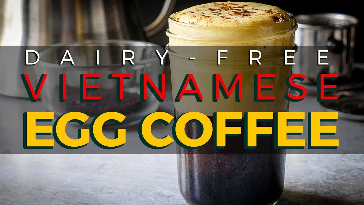 Vietnamese Egg Coffee (Dairy-free)