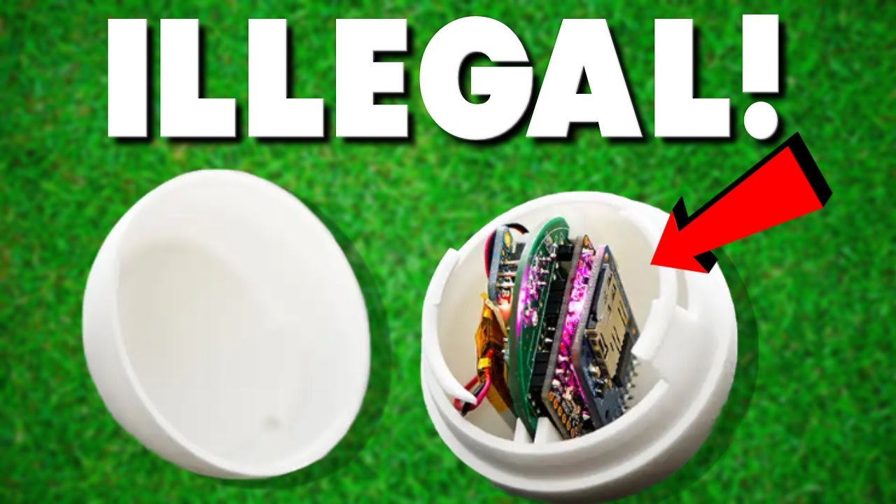 I Used An ILLEGAL GOLF BALL From Amazon ! #30shotchallenge