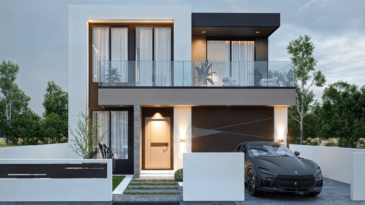 Modern House Design | 4 Bedroom | 150 sqm.ID6455
