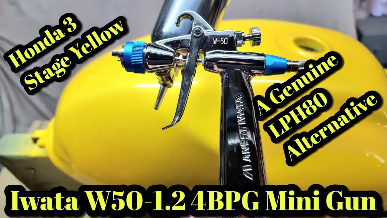 Anest Iwata W50 1.2 4BPG, LPH80, альтернатива Honda 3 Stage Yellow