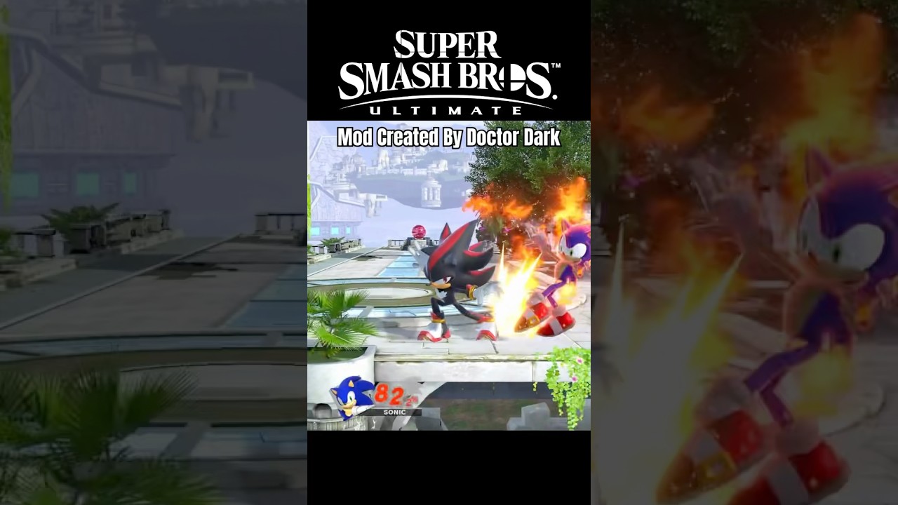 Shadow The Hedgehog Custom Moveset Mod in Super Smash Bros Ultimate #smashbros #smashultimate