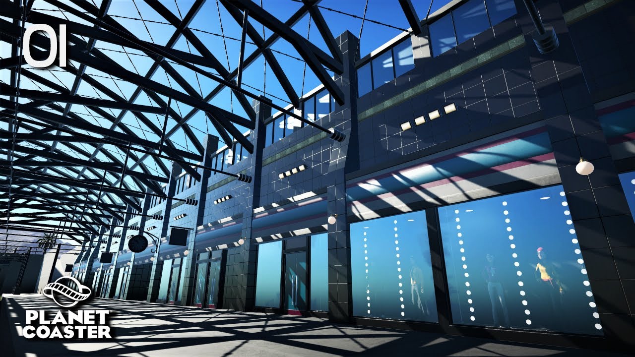 Planet Coaster | Universal Studios Hollywood🎬 | Ep.1 Starting Map