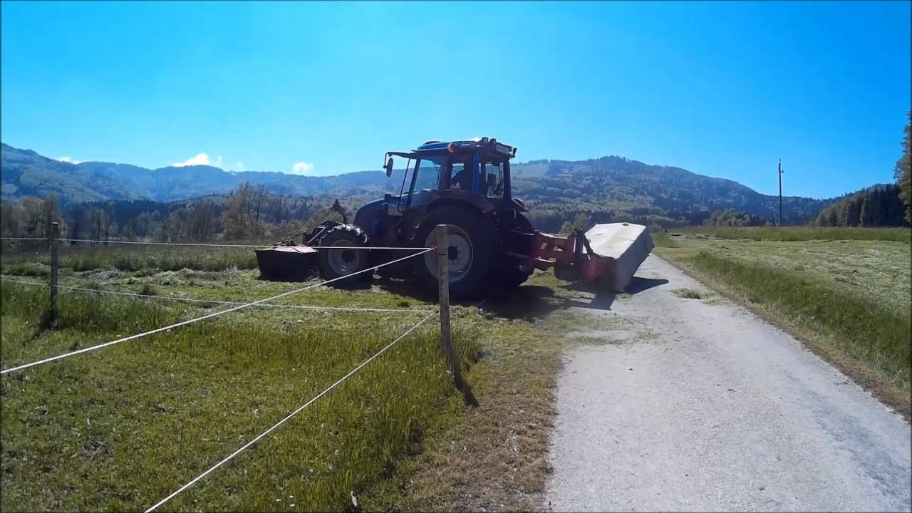 1.schnitt mit valtra A85