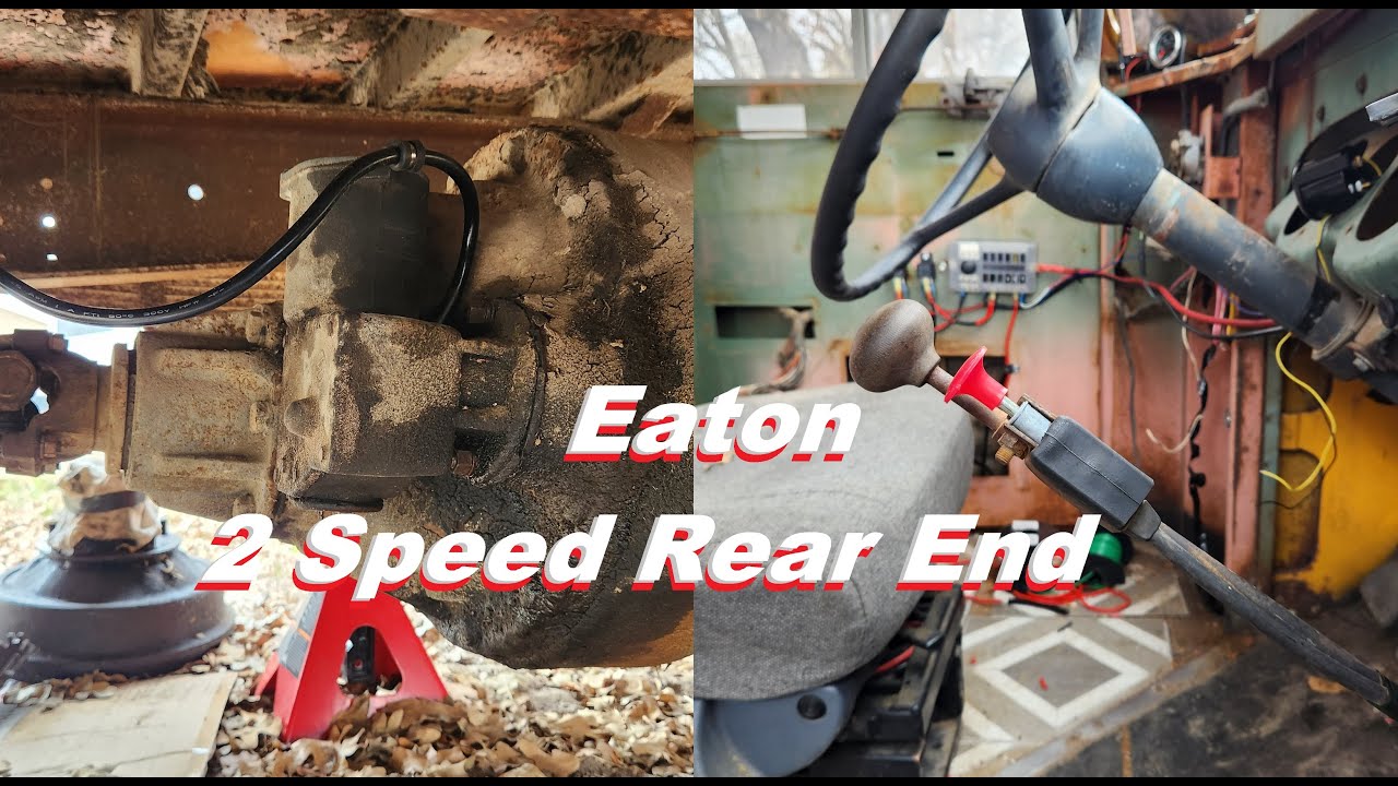 Eaton Two Speed Rear End Wiring. 1961 International Harvester B-163 Bus.