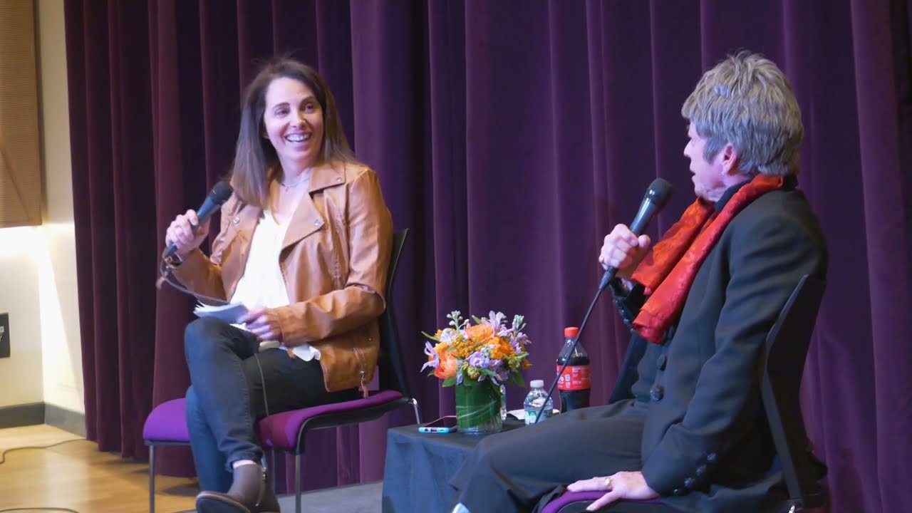 Rita Mae Brown and Felice Cohen 
