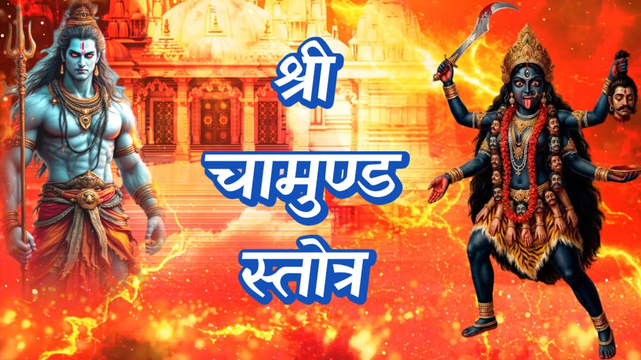 Shri Chamund Stotra with lyrics | श्री चामुंड स्तोत्र | भैरव और महाकाली का सर्वशक्तिशाली पाठ