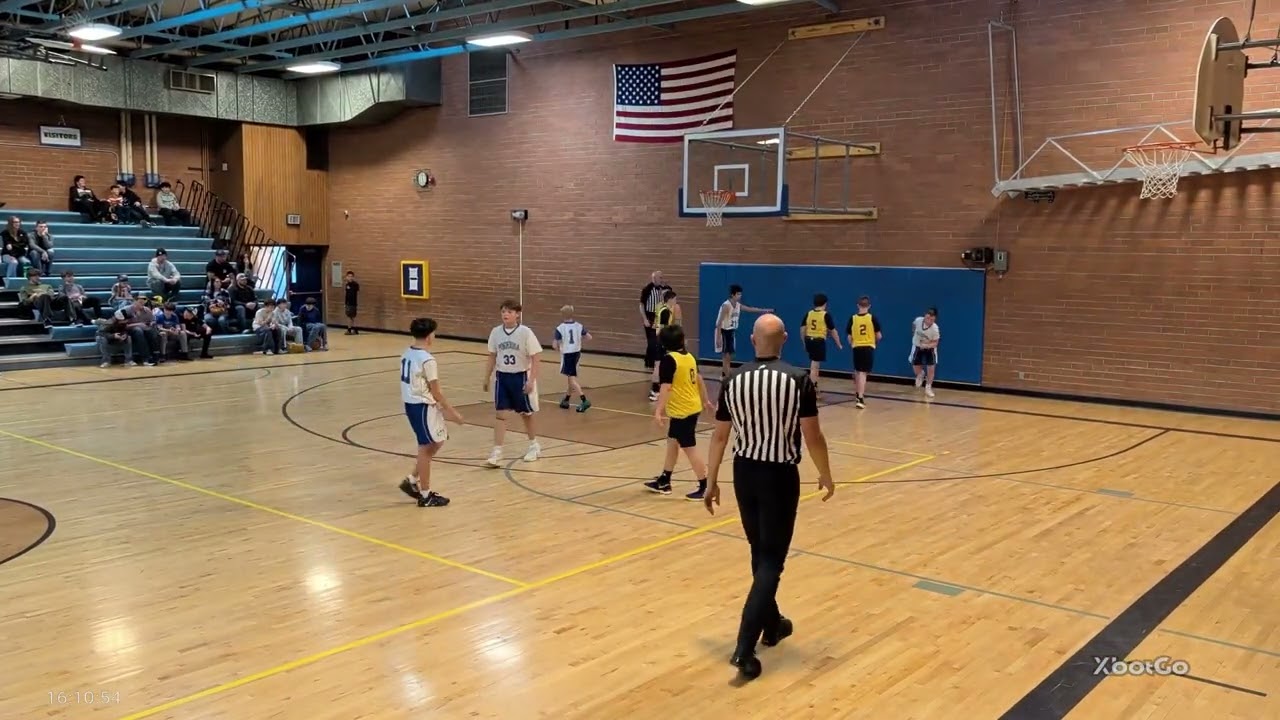 Ponderosa boys basketball JV vs Henley blue part 1