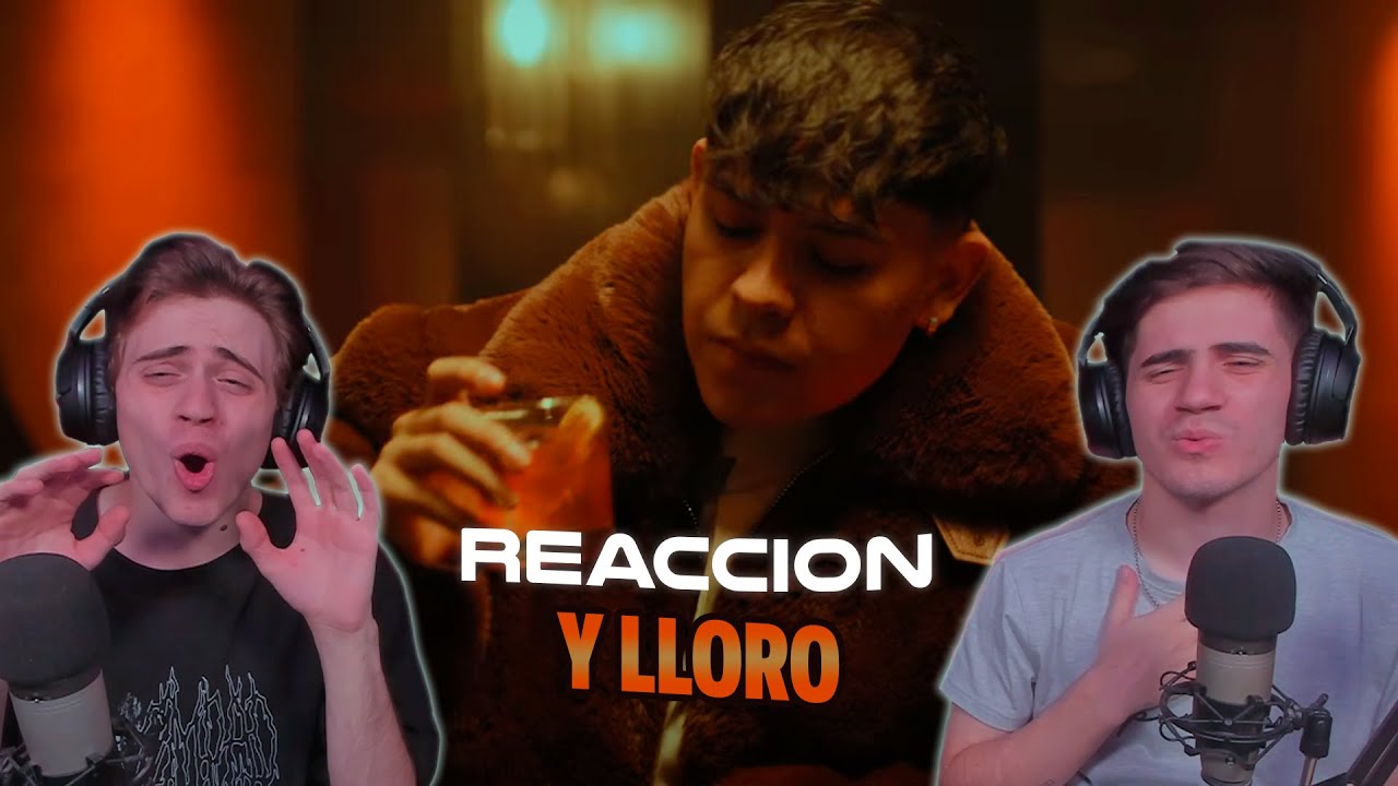 [REACCION] Junior H - Y LLORO [Official Video]