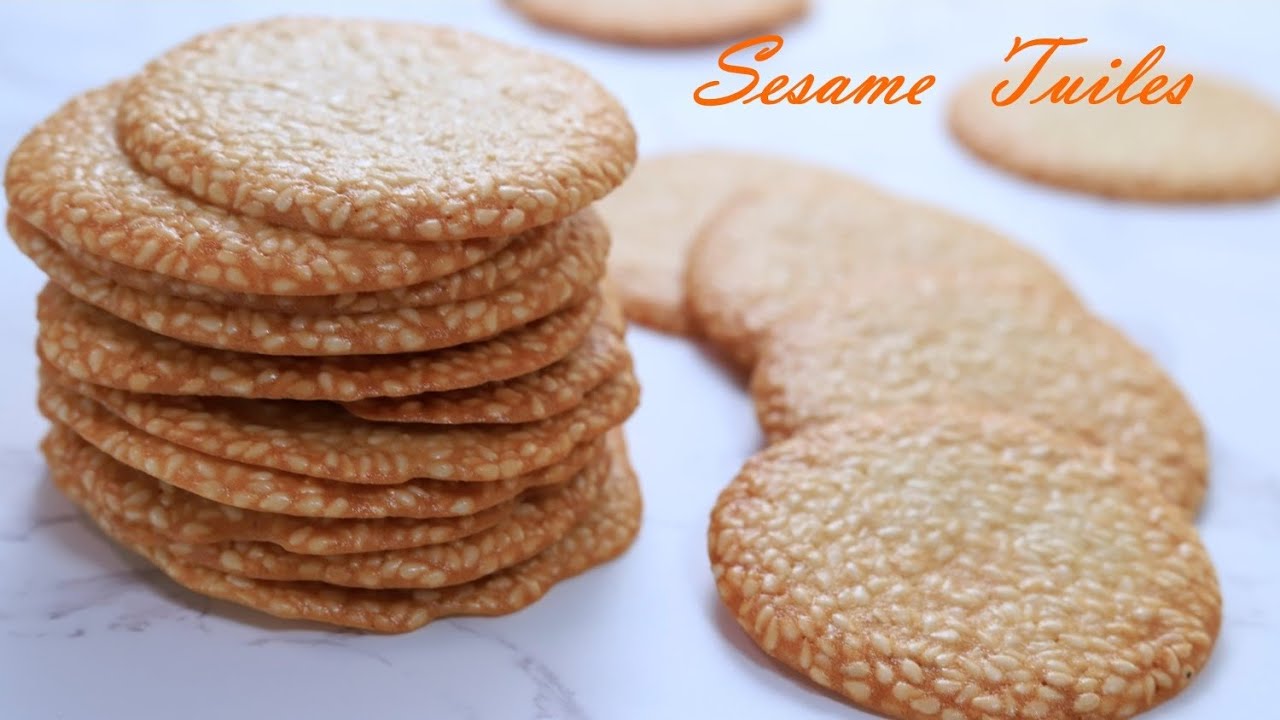 Crispy Sesame Tuiles, приготовить за 30 минут ｜ Lisa's Kitchen