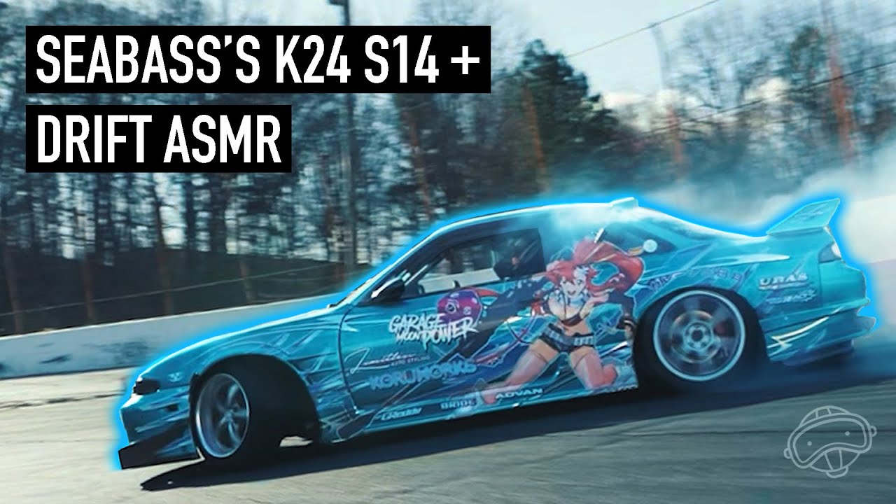 Sebastian Takes His K24 S14 Drifting + Raw Drifting ASMR