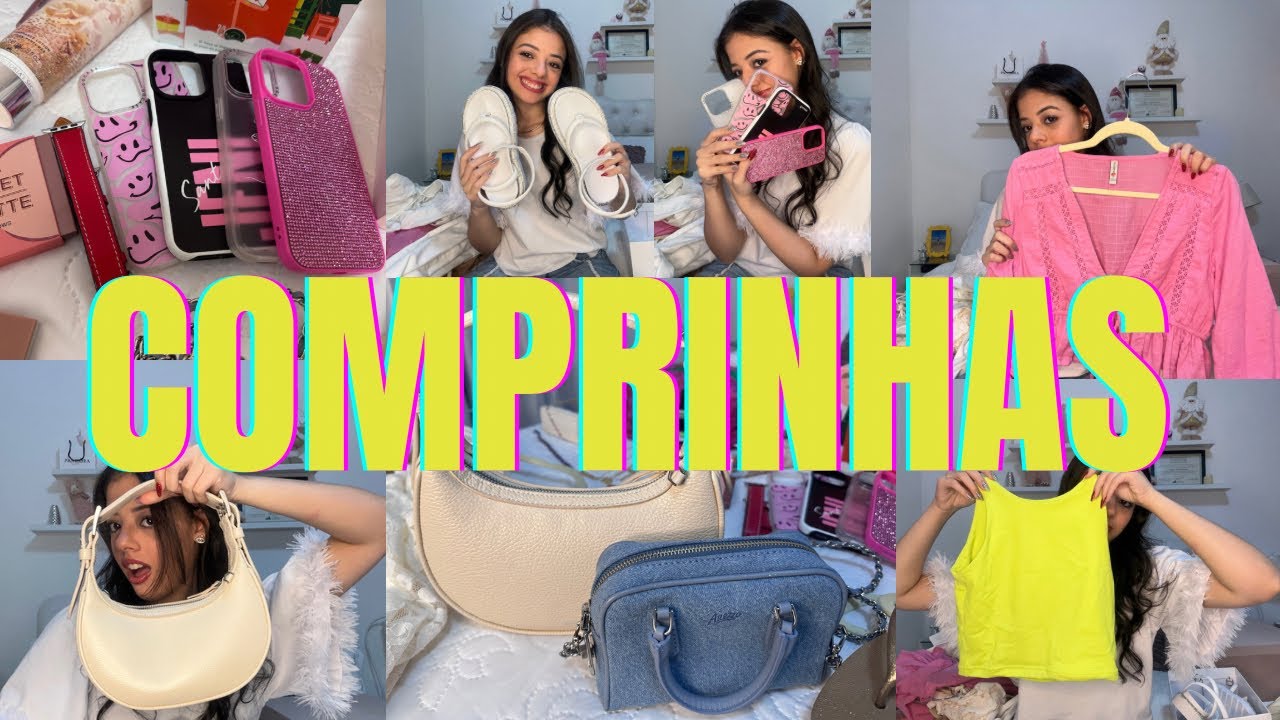 MINHAS COMPRINHAS E PRESENTES DE NATAL! RENNER|C&A|AREZZO|SCHUTZ E MUITO MAIS
