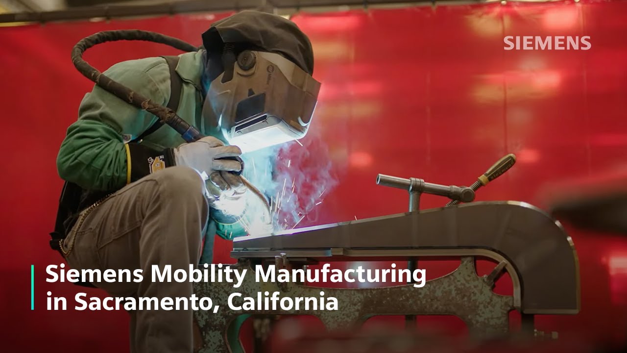 Siemens Mobility Manufacturing in Sacramento, California