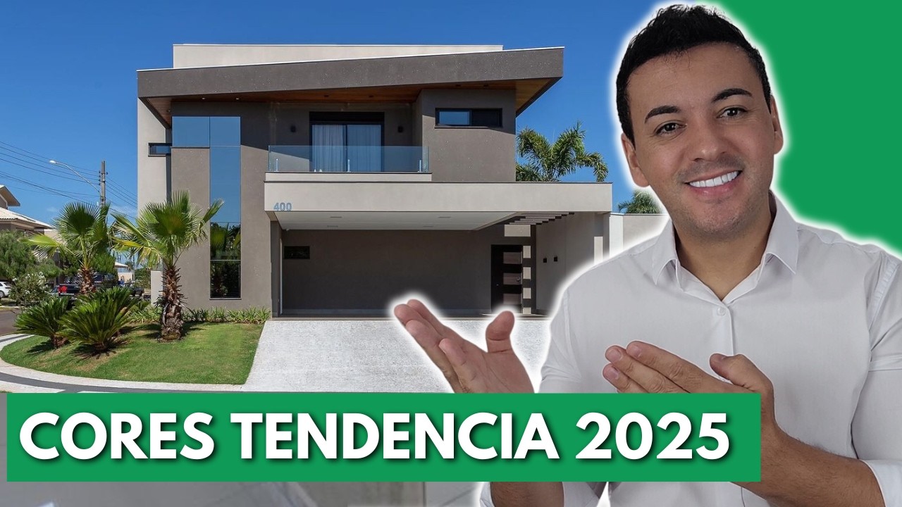 ESSAS S&Atilde;O AS 5 CORES PARA FACHADAS QUE EST&Atilde;O EM ALTA NA PINTURA PARA 2025