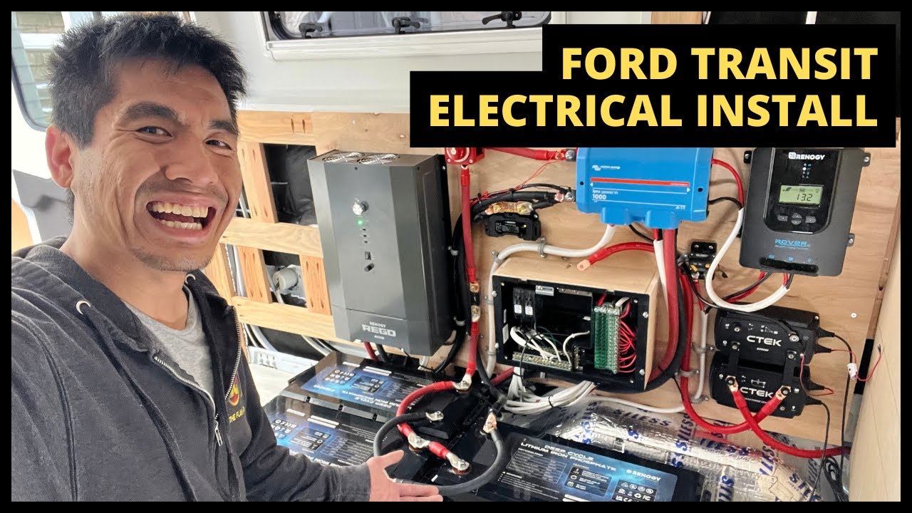 Ford Transit Campervan - DIY Electrical Install