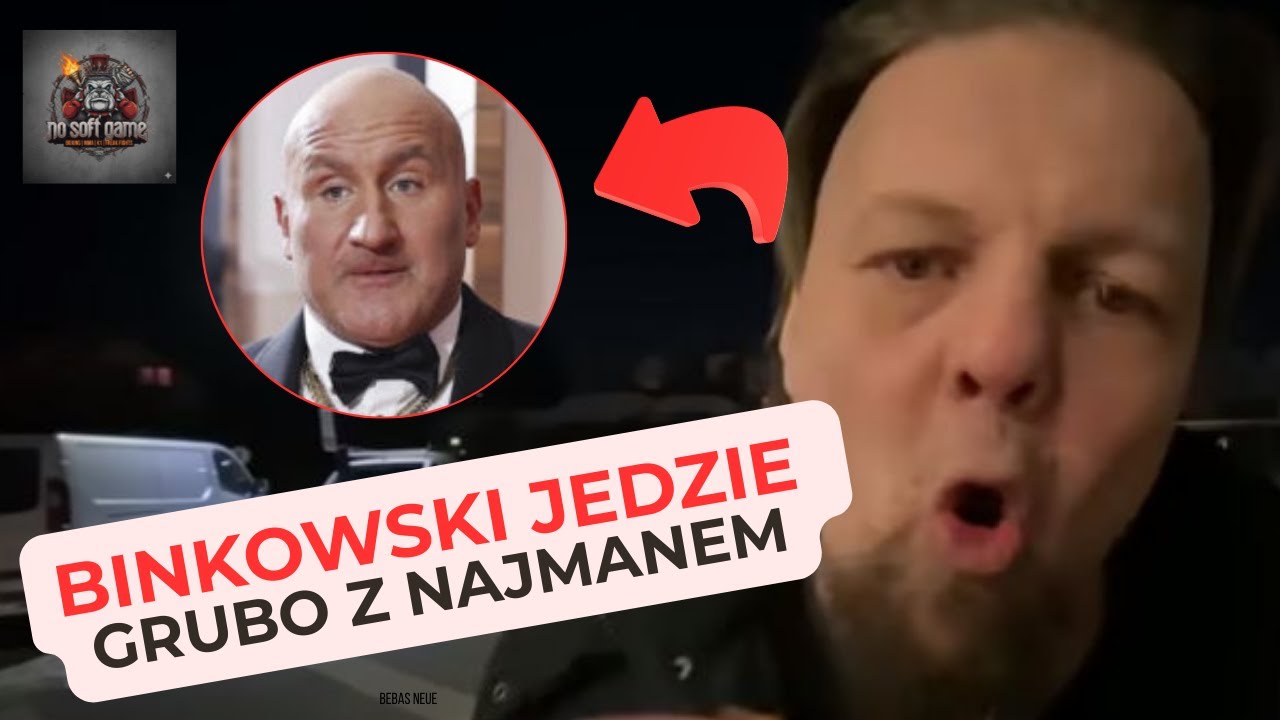BINKOWSKI PO STARCIU Z NAJMANEM WYRZUCONY Z FAME AWARDS! JEDYNY WYWIAD | JAZDA BEZ TRZYMANKI