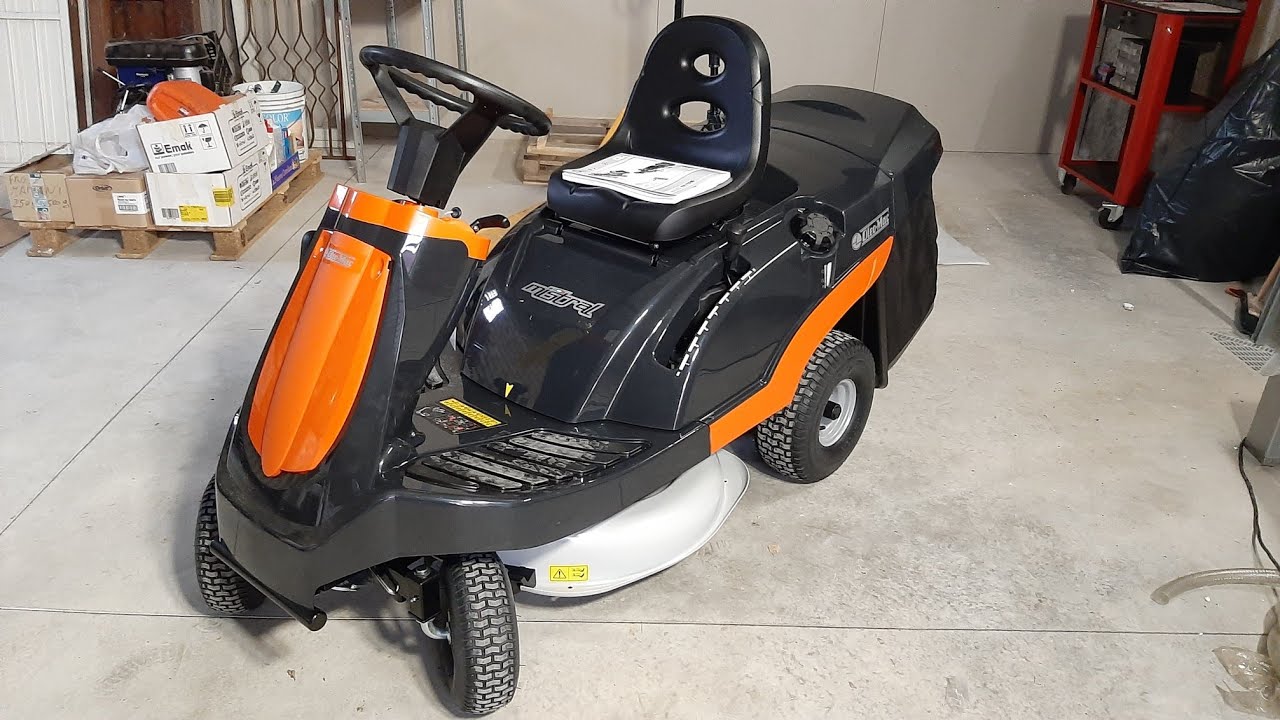 OleoMac - Unboxing Tractoras Rider Mistral 72/12.5 KH