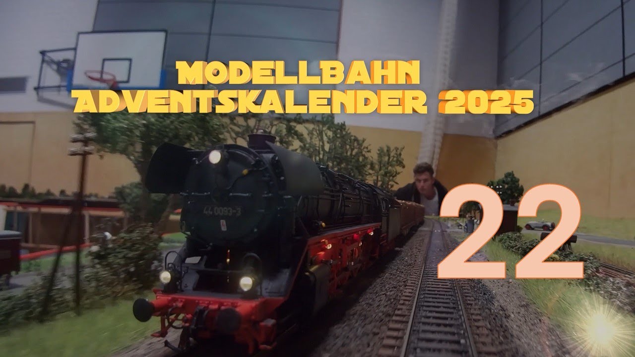 Modellbahn Adventskalender 2025 Tür 22
