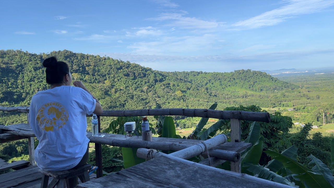 |19| เขามะเข้ม ระยอง ผู้หญิงแคมป์คนเดียวบนเขา ผ่อนคลายสงบ บรรยากาศเย็นสบาย ไม่มีรถก็ขึ้นได้