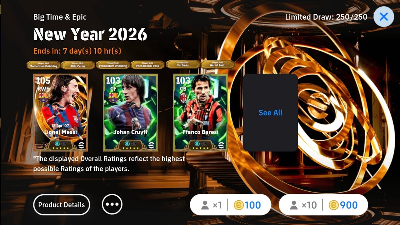 Efootball, we don't stop till we get Ankara Messi