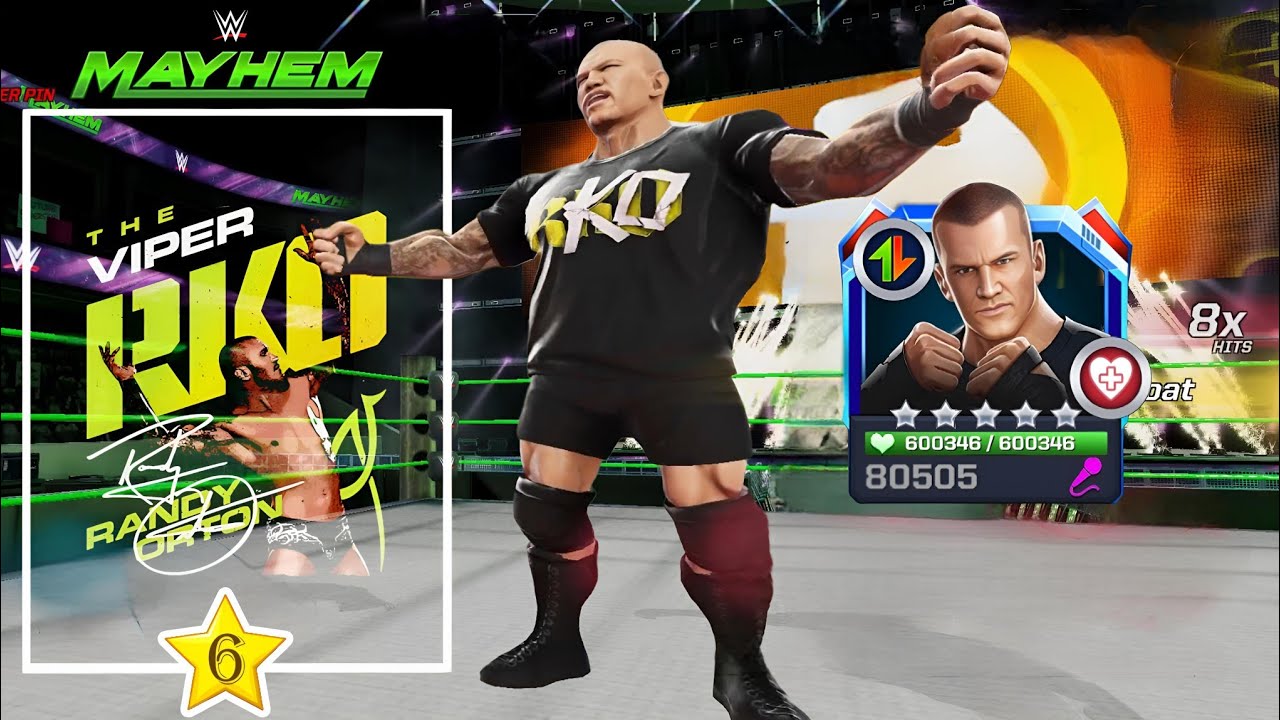 The Viper Giant 6Star Randy Orton UGE Gameplay WWE MAYHEM
