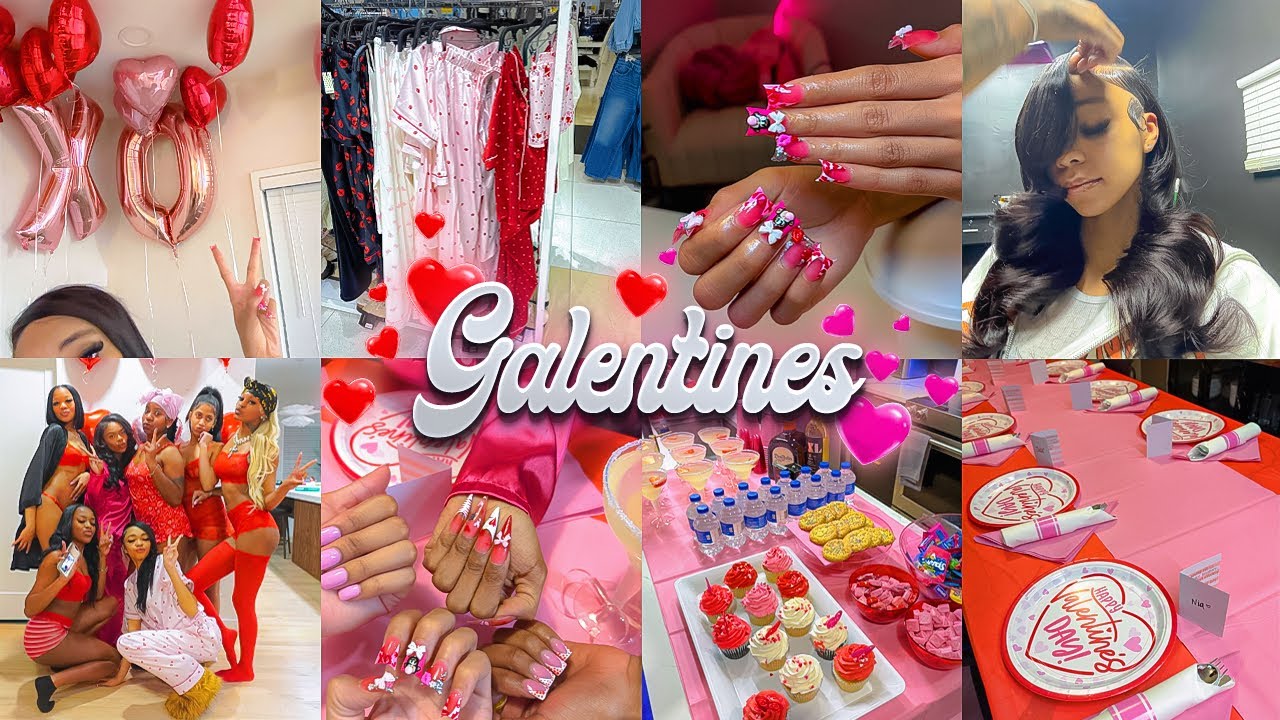 GALENTINES VLOG 💘 (maintenance, superbowl & friends)