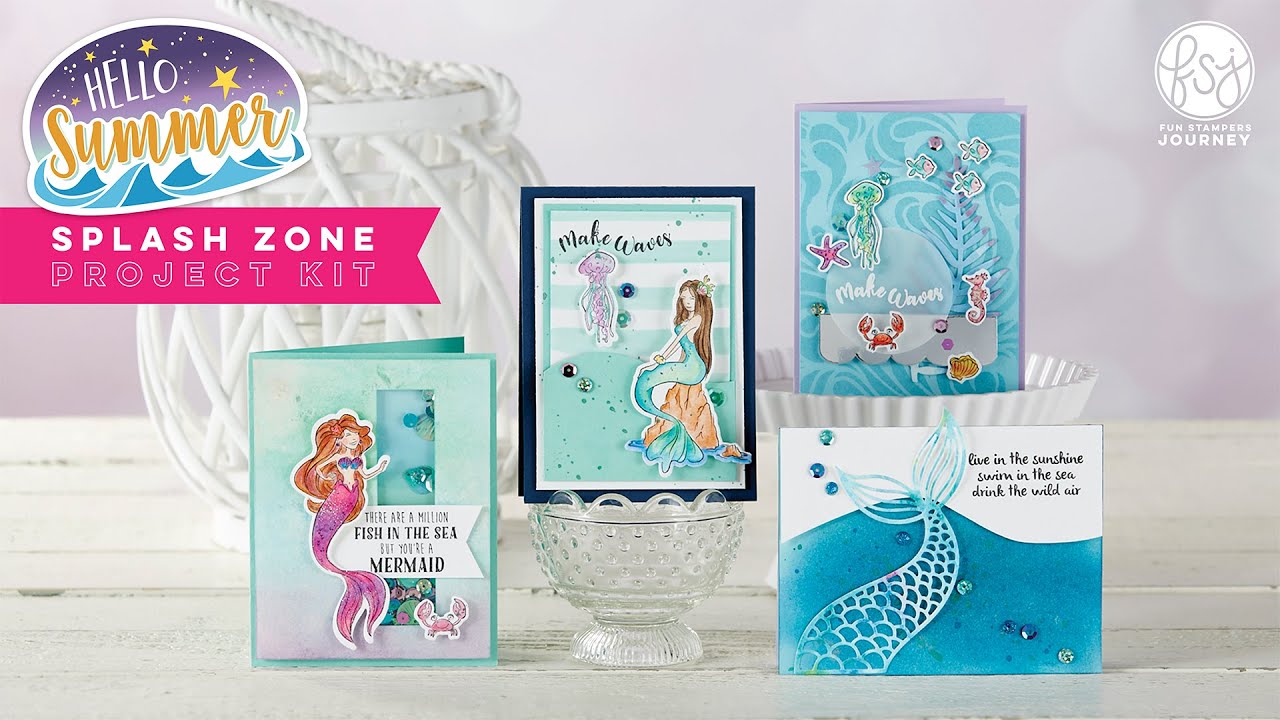 FSJ Hello Summer - Splash Zone Project Kit Unboxing