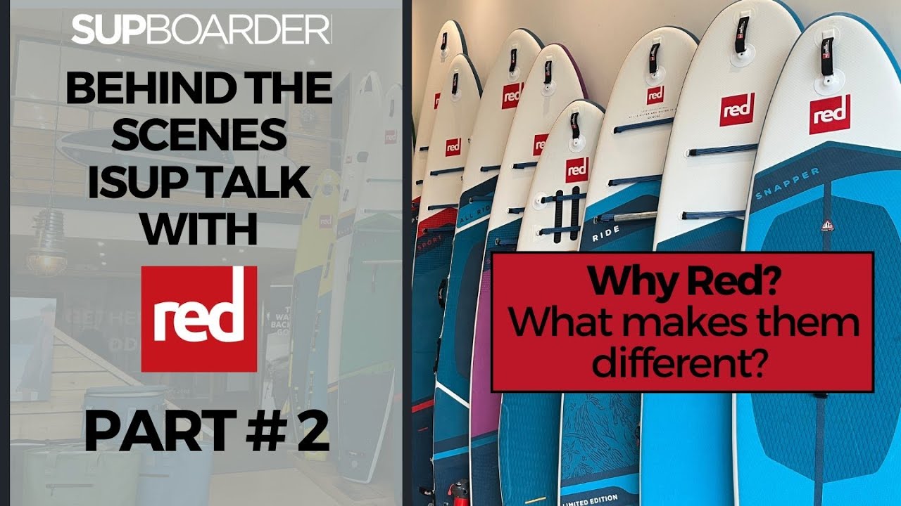 Part # 2 Behind the scenes iSUP talk with Red Paddle Co