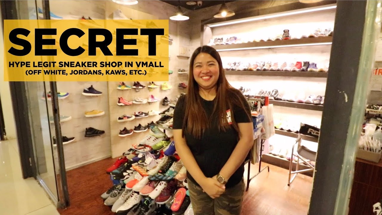 SECRET  HYPE & LEGIT SNEAKER SHOP IN GREENHILLS: GOT GOODS (RARE PAIRS!!!)
