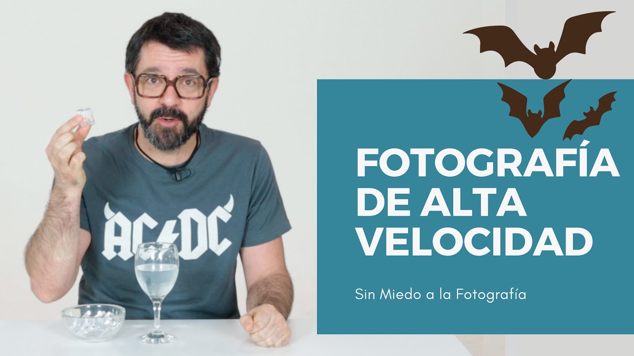 Fotografía de alta velocidad con flash