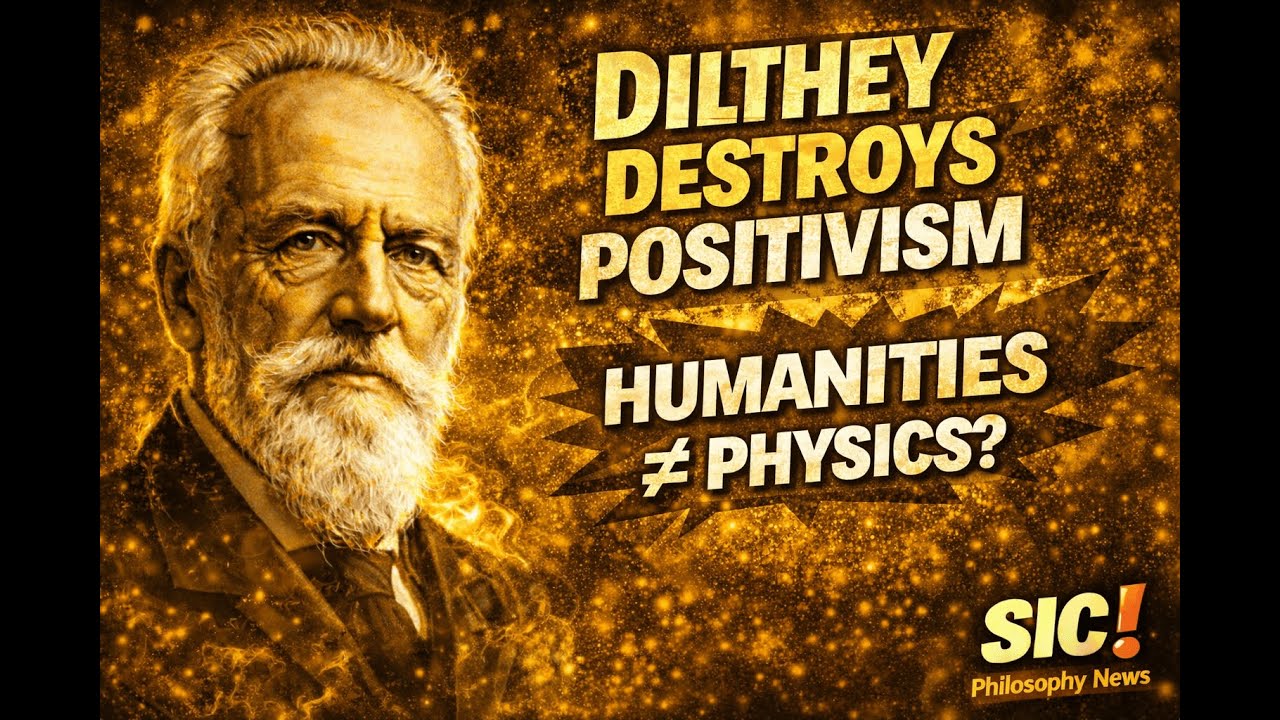 Dilthey DESTROYS Positivism: Why the Humanities Aren’t Physics | Philosophy Podcast