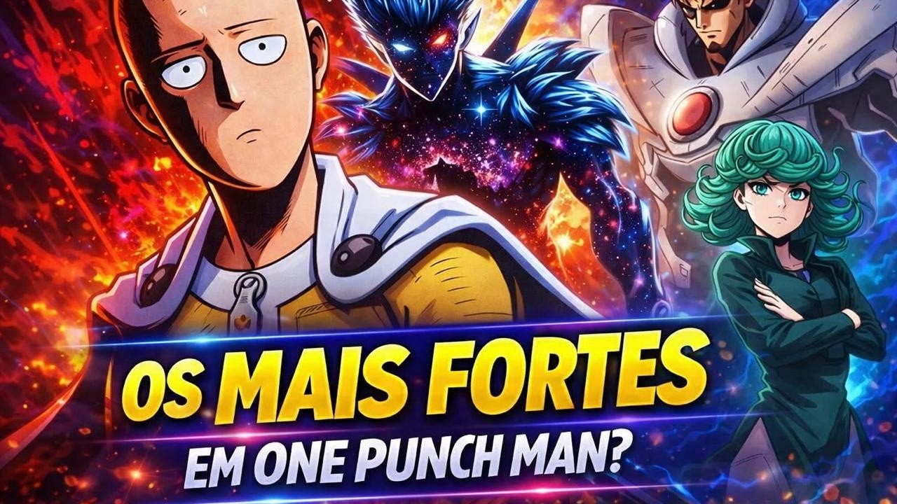 RANKING DEFINITIVO: Os Personagens Mais Fortes de One Punch Man