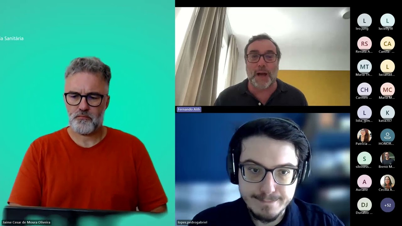 Webinar - Fronteiras do Direito Sanitário