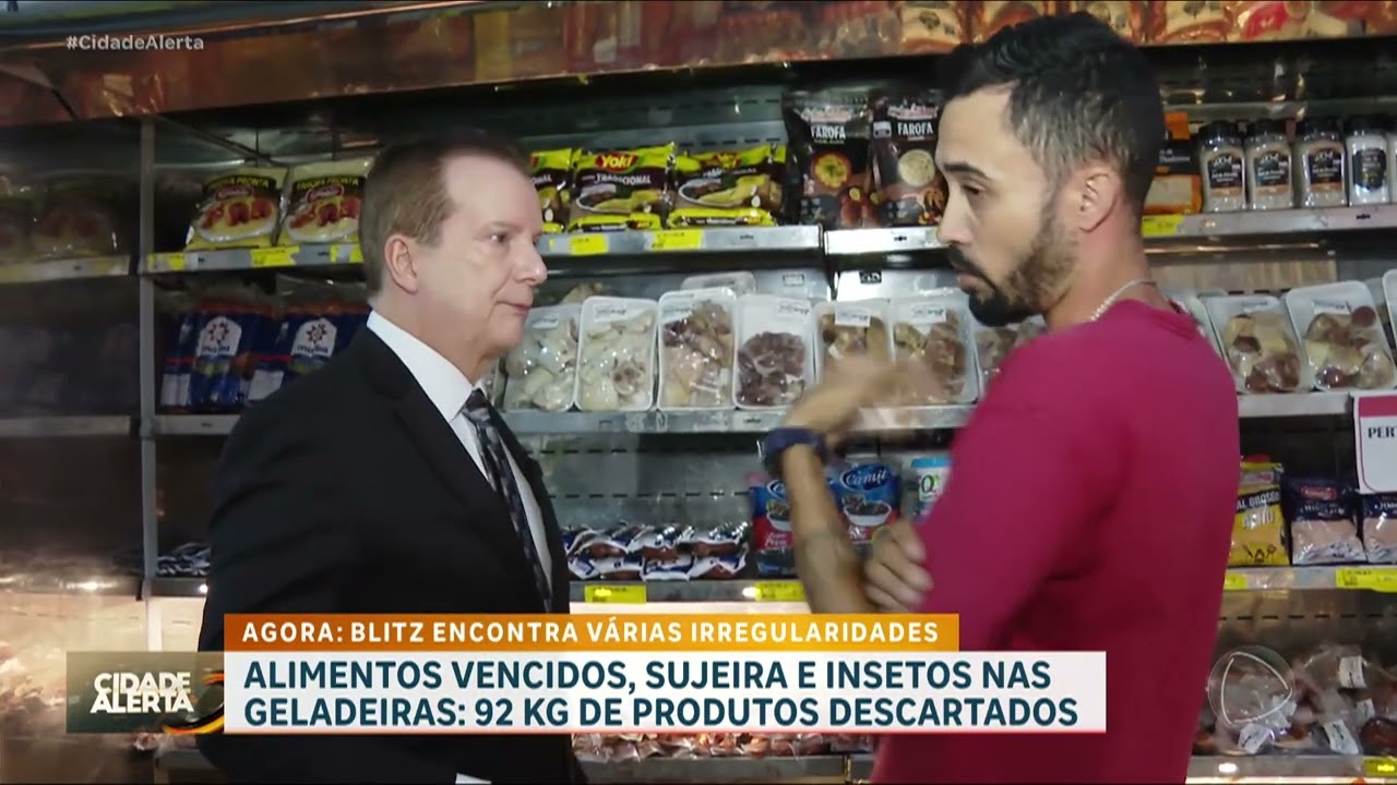 'Patrulha do Consumidor' Clientes denunciam falta de higiene e produtos vencidos em supermercado
