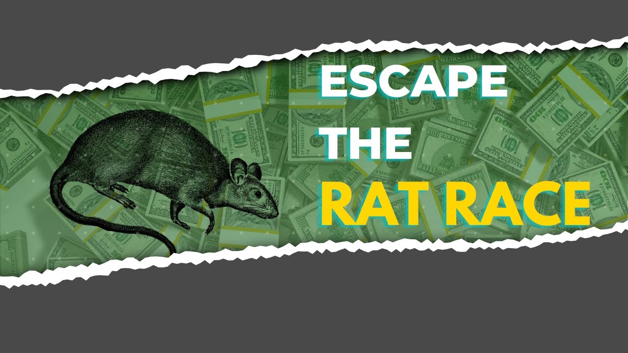 HOW TO ESCAPE THE RAT RACE ?  The financial trap of life .