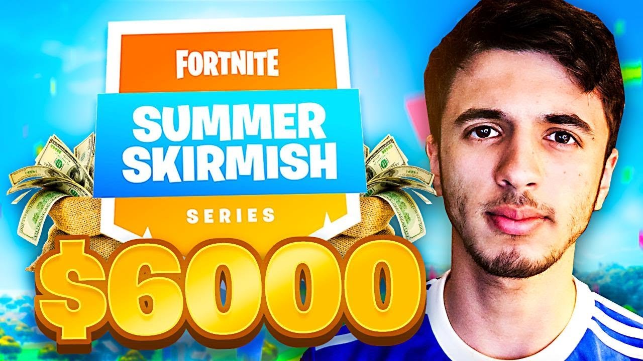 I won $6000 in the Fortnite Summer Skirmish!