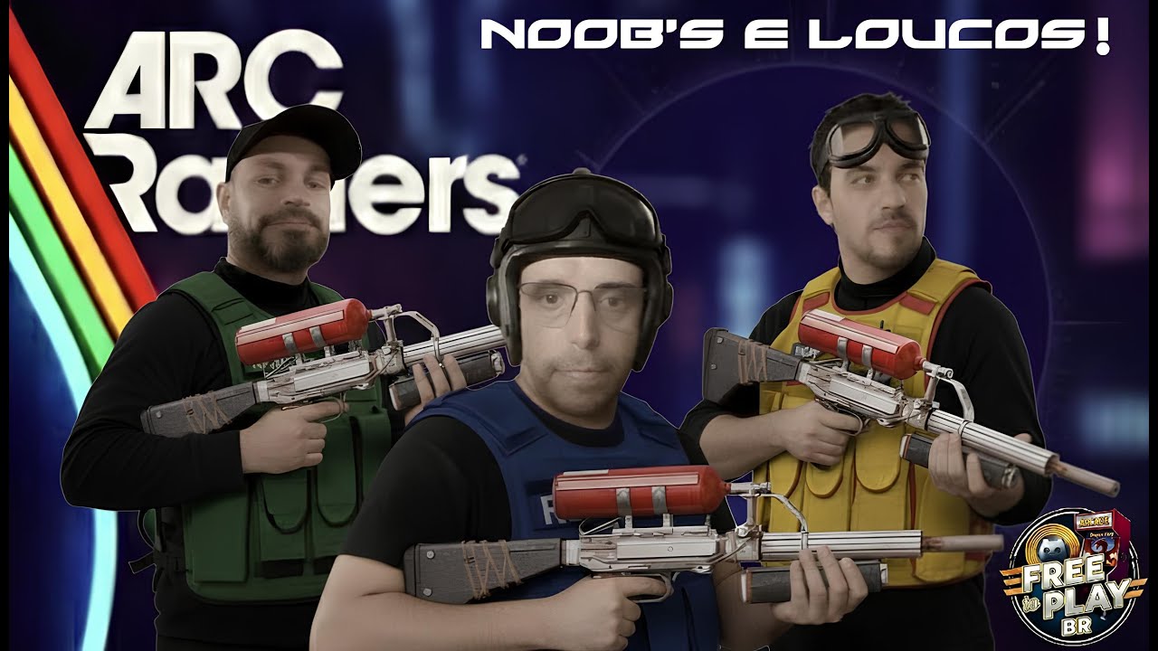 ARC RAIDERS - NOOBS E LOUCOS! 🤣