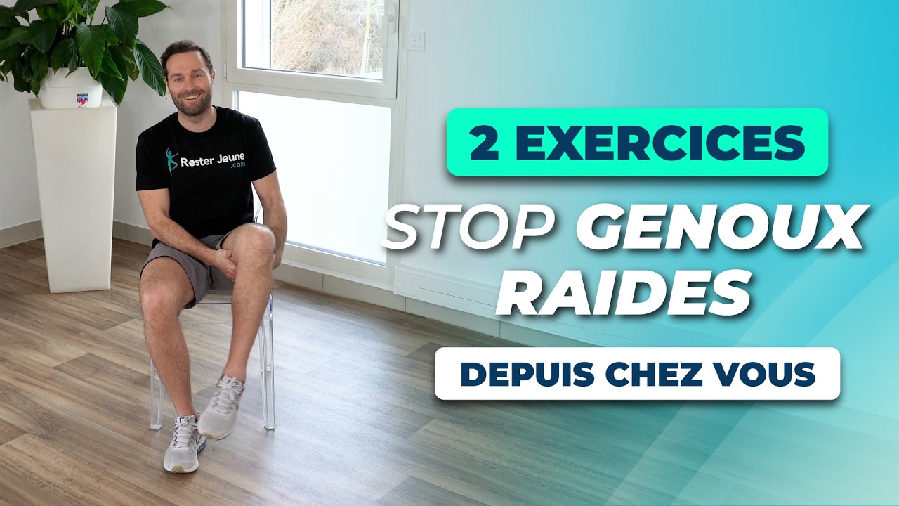 GENOUX RAIDES : 2 EXERCICES simples pour retrouver de la MOBILITÉ