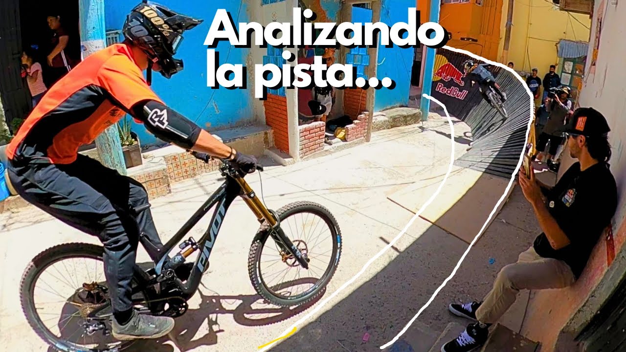 ¡Así son los entrenamientos de un Downhill Urbano! | Red Bull Guanajuato Cerro Abajo |