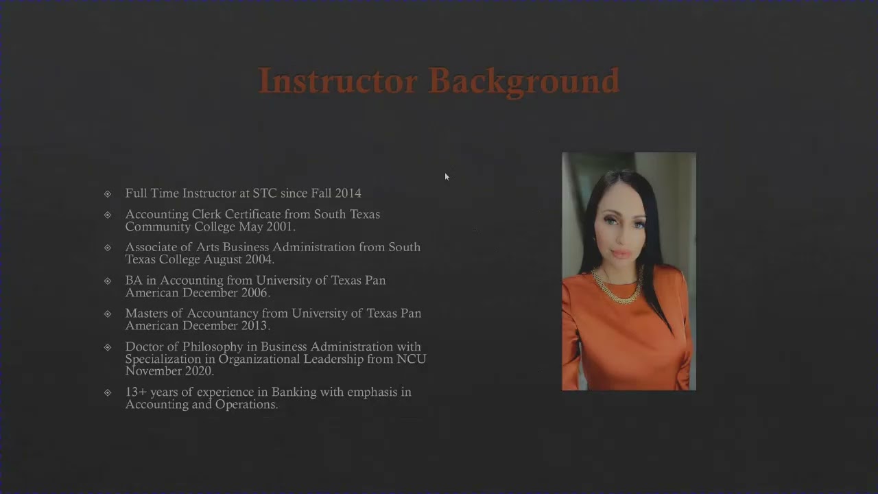 Spring 2026- Course Orientation Video (Part 1) General Info