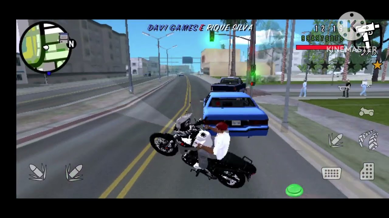 Jogando Gta motovlog parte 3 tiger 800